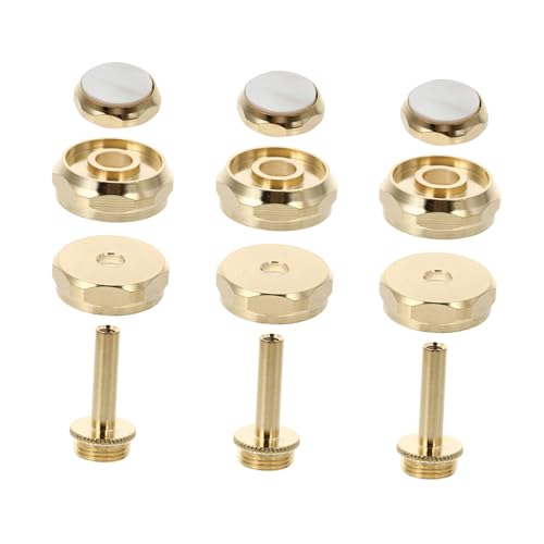 NULYLU Trumpet Case for Button Buckle Piston Button Snap Press Cover Trumpet Trim Kit