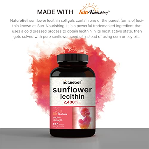 Naturebell 2XSF210S Sunflower Lecithin 2,400Mg thumb #2