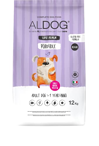 ALDOG PORK & RICE 12 KG MEDIUM