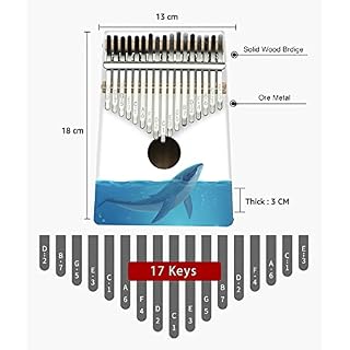 Hearda Kalimba 17 clés Instrument de Musique, Portable Pouce Piano Africain Marimba Kalimba Cadeau Kit avec Accordeur… - Les Beatles, Paul McCartney, John Lennon, RIngo Starr, George Harrison Hearda Kalimba 17 clés Instrument de Musique, Portable Pouce Piano Africain Marimba Kalimba Cadeau Kit avec Accordeur… – Image 4