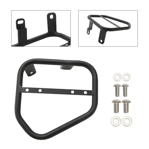 Topteng Luggage Rack Side Saddle Bag Mount Bracket Left para DUCATI Scrambler 400 800 2015-2023 miniatura 5
