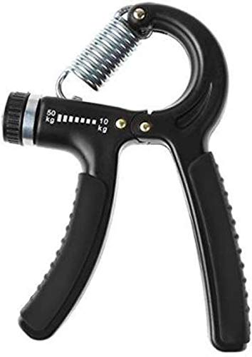 Esha® Adjustable Power for Home Gym Fitness Exercise Imported (Resistance 10 to 50 KG) Hand Grip Hand Grip/Fitness Grip | Black (B08X37XRVT) Amazon Price History, Amazon Price Tracker