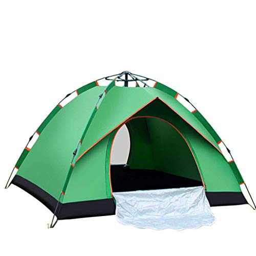 Tente hydraulique automatique 3-4 personnes avec double protection pluie et soleil