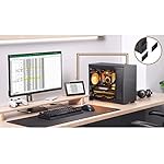 JONSBO D31 MESH SC Black Micro ATX PC Case with Screen, M-ATX/ITX Motherboard/Support RTX 4090(335-400mm) GPU 360/280AIO,Power ATX/SFX: 100mm-220mm Multiple Tool-Free Design Computer case - Image 3