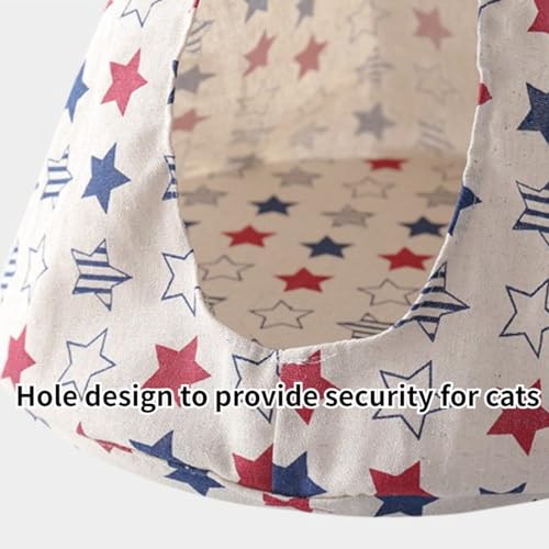 CXYYXF Cama de rede respirável para gatos, confortável, para pendurar para animais de estimação, par