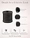 Niubid 20 Pack 3/4 inches Coupling Malleable Cast Iron Pipe, Industrial Pipe Flanges for Threaded Black Pipes and Fittings, DIY Steampunk Industrial Vintage Style.