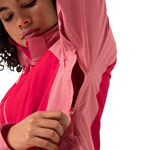 Jack Wolfskin Suporte feminino Emin 3 em 1 W, vermelho claro, G