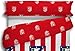 Atlético de Madrid. Juego Funda Nórdica de 3 piezas Oficial del Club....