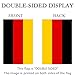 German Flag Small Mini Germany Garden Flags 12x18 Double Sided Weather Resistant Yard Flags for Outdoor Decor (Germany)