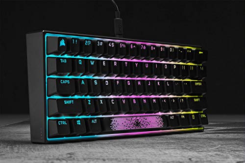 Corsair K65 RGB-LED, Cherry MX Speed Noir – Ansicht 5