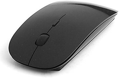 2.4ghz Wireless 800/1200dpi Optical Mouse with USB Receiver (Black)