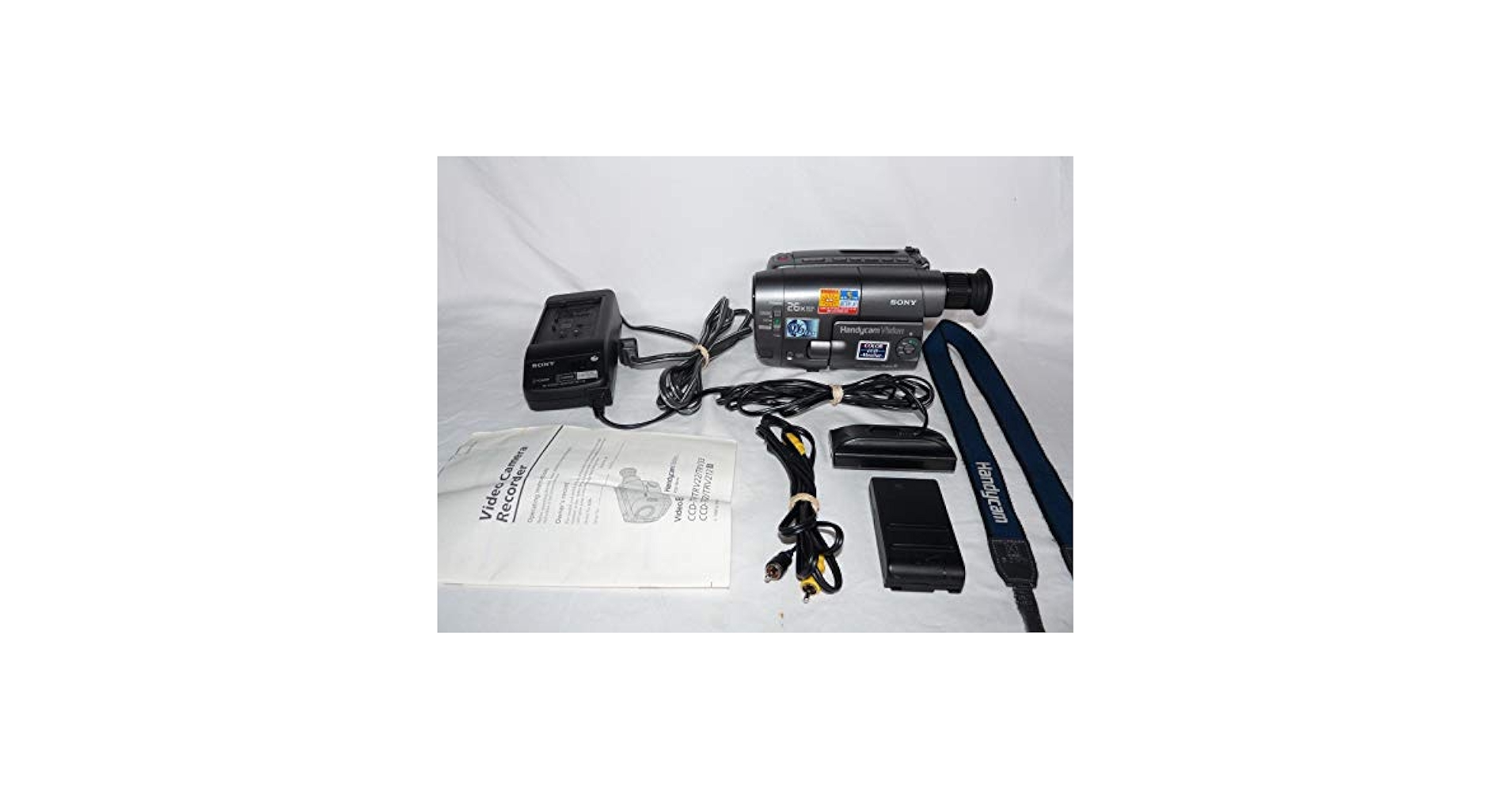 SONY VideoHi8 Handycam CCD-TR12 ⑦ Amazon.com : Sony CCD-TRV12 Handycam 8mm 26x Zoom Analog