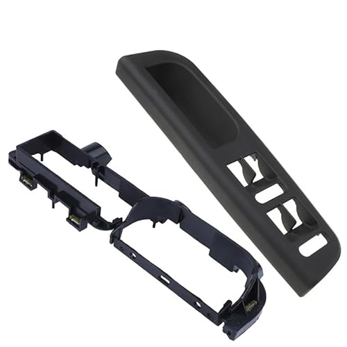Lccozmd Set 1J1867179a Door Pull Grab Handle Window Switch Panel Trim Bezel Braket Car 3B1867171e For Vw Mk4 Jetta For Golf Bora Passat B5(Set)