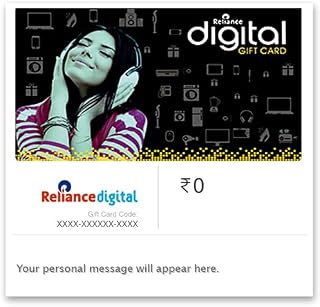 Reliance Digital| E-Gift Card | Instant Delivery | Valid for in-store purchases | 1 year validity Price In India