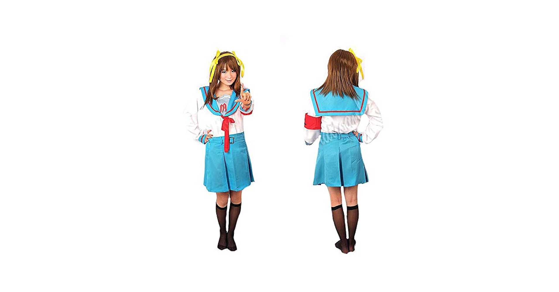 テレタビーズコスプレセット【全身タイツ/カチューシャ/チュールスカート】青色付き テレタビーズコスプレセット【全身タイツ/カチューシャ/チュール