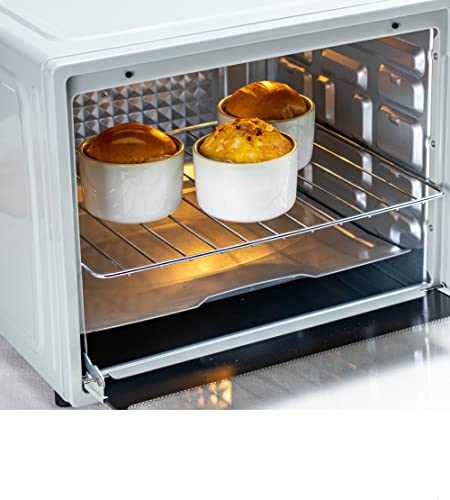 Ramekin Set Of 6, Unicasa 8 Oz Creme Brulee Ramekins, Oven Safe Baking Set For Custard, Pudding, Souffle Cups, Light Green #TOP6