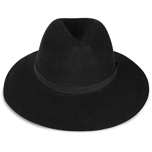 Image of Lucky Brand Womens Ranger Hat | Wide Brim | Felt | Rancher | Americana | Western Inspired | Classic | Fashion | Cowboy