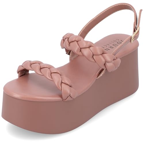 Sandales Zannah Journee Collection chaussure confort femme avec semelle mousse