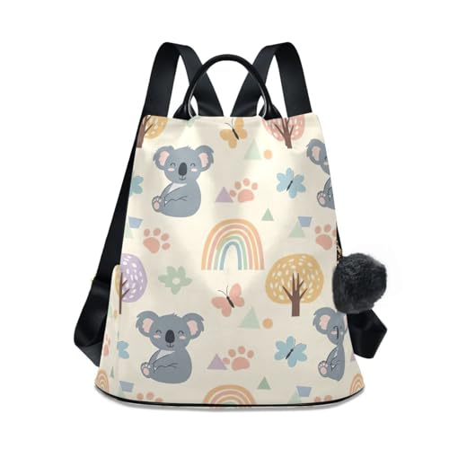 Sac à dos antivol koala femme sécurisé contre le vol