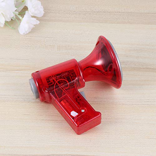 Brinquedo de megafone da BESTOYARD com alto-falante de guia divertido, multifrequência de mudança de