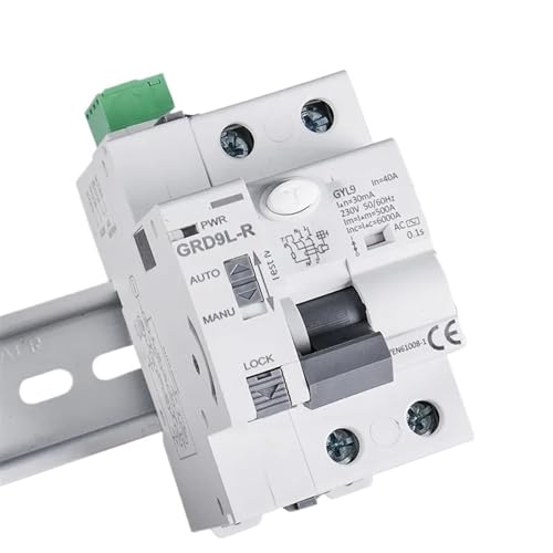 Disyuntor RCCB 2P 63A 100mA con control remoto y recierre automático GRD9L ELCB 6KA
