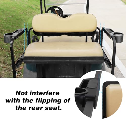 Roykaw Rear Armrest with Cup Holder