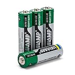 Velamp R6/4BP Zinc Carbon Battery Stylus R6 AA, 1.5V, Green