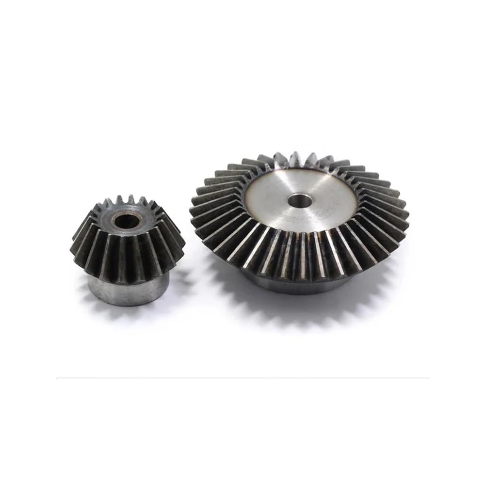 1 Paio di Ingranaggi Conici di Trasmissione a 90 Gradi 1,5 M15 Denti + 60 Denti Rapporto di ingranaggio Conico di precisione di processo 1:4(2PCS)