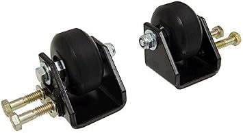 Corvette Front Skid Plate Wheels for C5 & C6 Corvettes - Protect Your Corvette From Steep Driveways