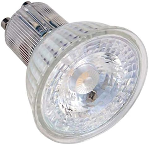 Twin-Pack Duracell GU10 LED 4.4W Equivalent to 50W Spot Light Bulb Warm White Socket Long Lasting Instant On