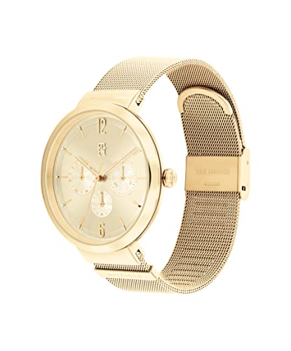 Tommy-Hillfiger-Quartz-Champagne-Dial-Golden-Stainless-Steel-Strap-Watch-for-Women