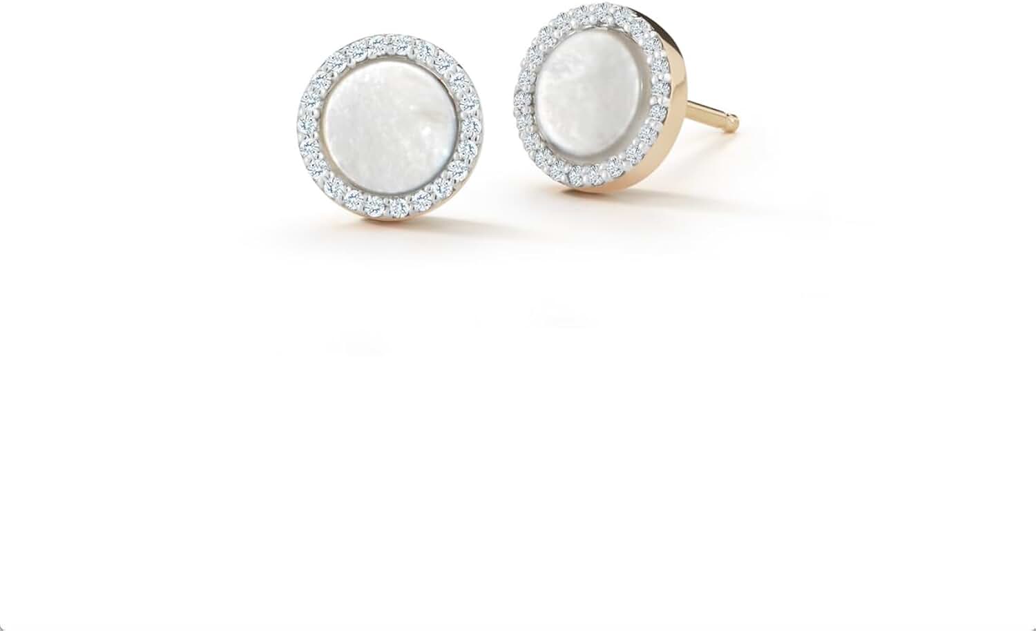 MATEO New York Mother of Pearl Stud