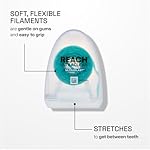 REACH® ULTRACLEAN ULTRABLAST, Cool Mint Dental Floss, Plaque Remover for Teeth, Shred Resistant, Waxed, Easy on Gums & Teeth, Fresh Breath, Oral Care, PFAS Free, for Adults & Kids, 3 PK, 25 YD - Image 3