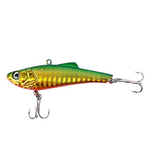 Isca de pesca, isca de pesca 3D olho de peixe ABS, simulação forte, ponta afiada, isca artificial co