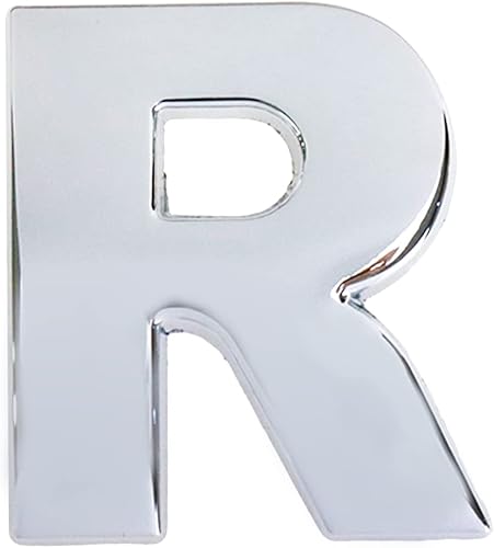 Miniatura 30 de Modengzhe Etiqueta engomada del emblema del coche del metal 3D de la etiqueta A de la etiqueta engomada de la aleación del cinc del símbolo