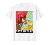 Consigue tu camiseta extraordinaria y muestra tu protesta y compromiso con el medio ambiente. Un gran regalo para niñas, niños, mujeres y hombres para su cumpleaños o para Navidad.