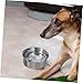 MERRYHAPY Stainless Steel Dog Water Bowl Elevated Slow Feeder No Spill Floating Disk Large Dog Bowl