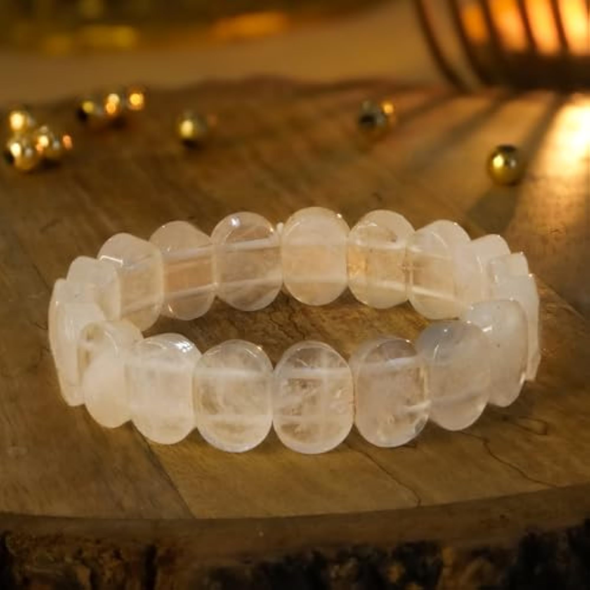 Sphatik Crystal Heritage Band, 2.8 Inches