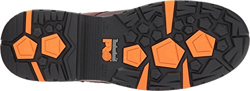Timberland PRO Timberland PRO Men's Helix HD 6" Composite Safety Toe Waterproof Industrial & Construction Shoe, Tempest Full Grain Leather, 10