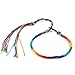 LOVEINUSA Friendship Bracelet, 50pcs Colorful Braid Friendship Cords Wrist Bracelet Random Color Gift for Girls Christmas Gift