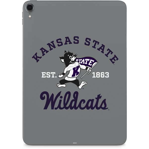 Skinit Decal Tablet Skin Compatible with iPad Pro 13in M4 (2024) - Officially Licensed Kansas State University Wildcats Est 1863 Design