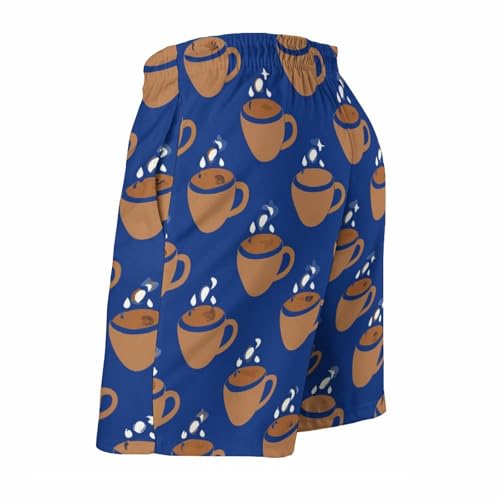 Adugen Origei Ghosts Pattern Men's Trunks Quick-Dry Hawaii Beach Shorts Summer Boardshorts4