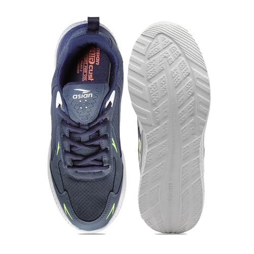 Image of ASIAN Men ORBIT-03 Running and Casual wear Running Shoes with Laces, Lightweight and Comfortable Shoes with Upper mesh Fabric and EVA Sole for Men & Boys for Sports and Gym