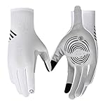 Guantes de ciclismo de carretera para hombre, para...: Resistencia al desgaste y sujeción: fabricados con material antideslizante con zonas de desgaste reforzadas, estos guantes ofrecen un buen control de agarre. La construcción articulada favorece la libertad de movimiento durante el ciclismo. Sequedad ...