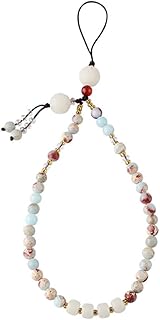 BESTOYARD Cordão De Pulso Corrente De Telefone Móvel Aparelho De Telefone Retrô Decoração Retrô Colhedores Para Chaves Cordão De Contas De Telefone Cordas Penduradas Chaves Alças De Pulso