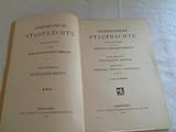 Oberrheinische Stadtrechte. Hrsg. von der Bad. Histor. Kommission. Erste Abteilung: Fränkische Rechte. Achtes Heft: Grünsfeld, Neidenau, Osterburken.