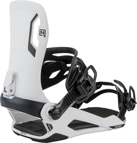 Nitro Talent Snowboard Bindings White Medium