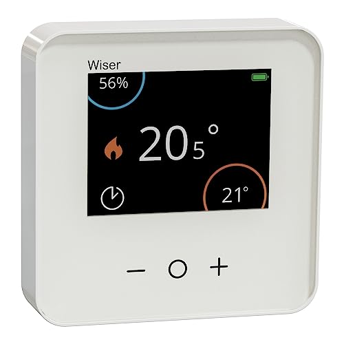 Thermostat d'ambiance connecté Schneider Wiser CCTFR6400 Zigbee 2.4GHz