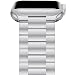 Compatible for Apple watch band 42mm 44mm Series 5, Upgraded Version Solid Stainless Steel Metal Apple Watch Strap Replacement iWatch bands 44mm Series 5 for Apple Watch Series 1/2/3/4/5