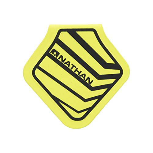 Nathan Mag Flash Reflective Clip-On Patch, Safety Yellow